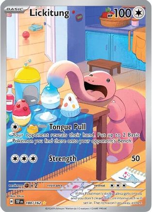 Lickitung 180 - SV05 Temporal Forces Holofoil