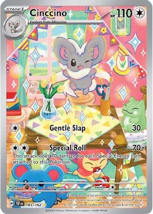 Cinccino 183 - SV05 Temporal Forces Holofoil