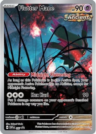 Flutter Mane - 097 97 - SV Scarlet & Violet Promo Cards Holofoil