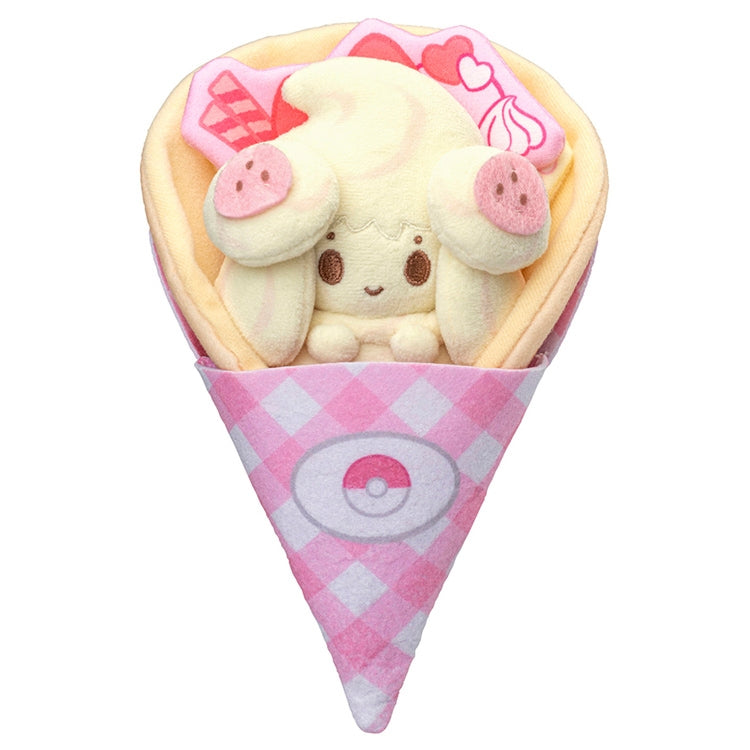 Alcremie Crepe Plush (Pokémon Peaceful Place)