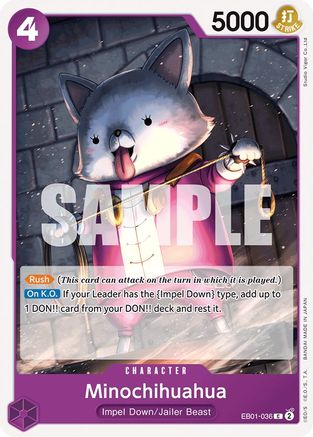 Minochihuahua (EB01-036) - Extra Booster: Memorial Collection