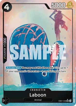 Laboon (048) (Alternate Art) (EB01-048) - Extra Booster: Memorial Collection Foil