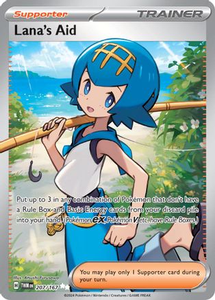 Lana's Aid - 207/167 207 - SV06 Twilight Masquerade Holofoil