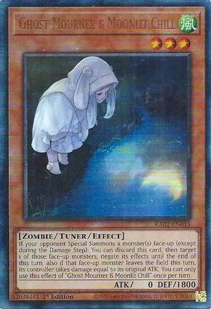 Ghost Mourner & Moonlit Chill (Alternate Art) (PUR) (RA02-EN015) - 25th Anniversary Rarity Collection II 1st Edition