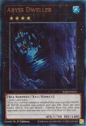 Abyss Dweller (PUR) (RA02-EN033) - 25th Anniversary Rarity Collection II 1st Edition