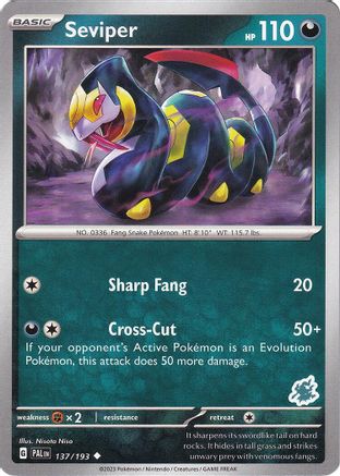 Seviper - Darkrai Deck - Battle Academy 2024