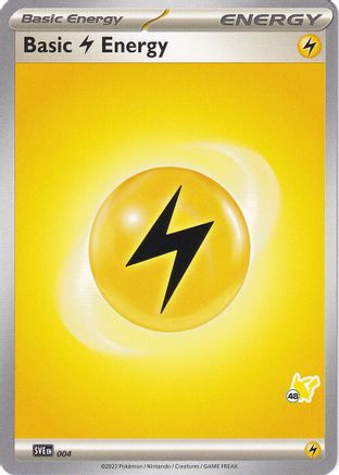 Basic Lightning Energy - Pikachu 48 - Battle Academy 2024
