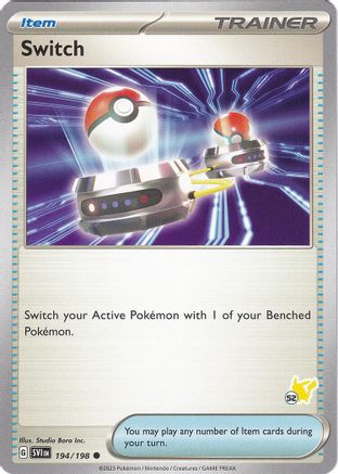 Switch - Pikachu 52 - Battle Academy 2024