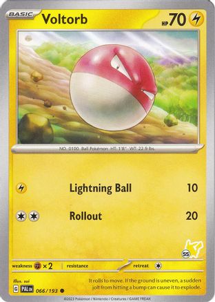 Voltorb - Pikachu 55 - Battle Academy 2024