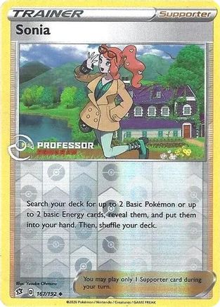Sonia - 167/192 (2022) 167 - Professor Program Promos Reverse Holofoil