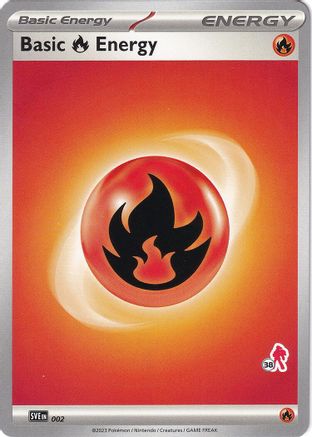 Basic Fire Energy - Armarouge 38 - Battle Academy 2024