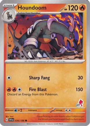 Houndoom - Armarouge 27 - Battle Academy 2024