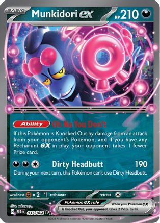 Munkidori ex - 037/064 37 - SV Shrouded Fable Holofoil
