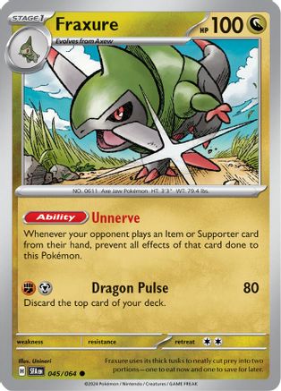 Fraxure - 045/064 45 - SV Shrouded Fable