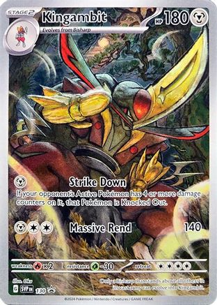 Kingambit - 130 130 - SV Scarlet & Violet Promo Cards Holofoil
