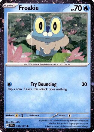 Froakie - 056/197 (Cosmos Holo) 56 - Miscellaneous Cards & Products Holofoil