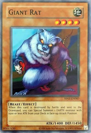 Giant Rat (RP01-EN067) - Retro Pack (2020 Date Reprint) Unlimited