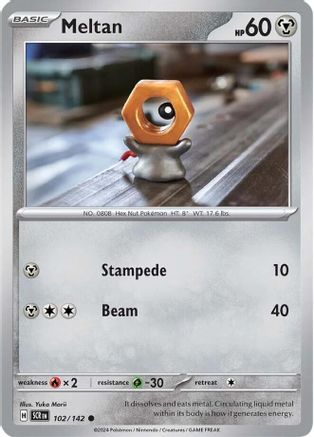 Meltan - 102/142 102 - SV07 Stellar Crown