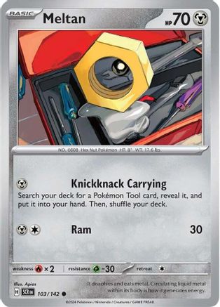 Meltan - 103/142 103 - SV07 Stellar Crown