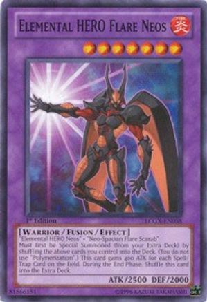 Elemental HERO Flare Neos (LCGX-EN058) - Legendary Collection 2 1st Edition