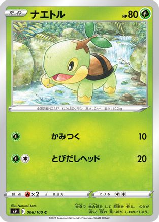 [JP] Turtwig (006/100) - S9 Star Birth