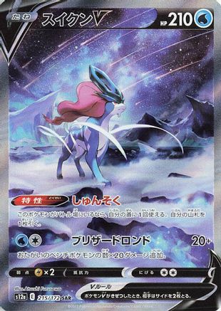 [JP] Suicune V - 215/172 (215/172) - S12a VSTAR Universe Holofoil