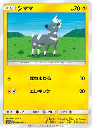[JP] Blitzle (029/060) - SM7a Thunderclap Spark