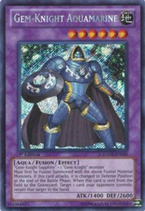 Gem-Knight Aquamarine (HA05-EN020) - Hidden Arsenal 5: Steelswarm Invasion 1st Edition