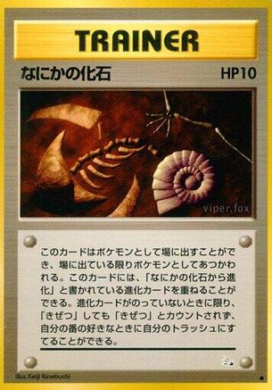 [JP] Mysterious Fossil  - Mystery of the Fossils