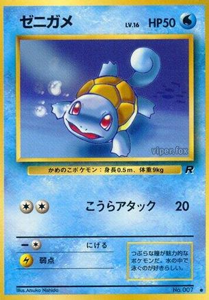 [JP] Squirtle  - Rocket Gang