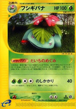 [JP] Venusaur - 065/128 (065/128) - Base Expansion Pack 1st Edition
