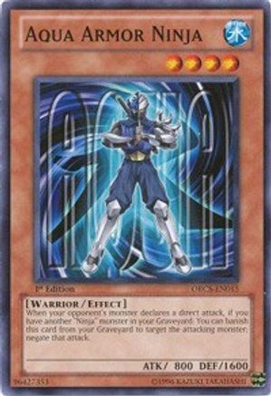 Aqua Armor Ninja (ORCS-EN015) - Order of Chaos Unlimited