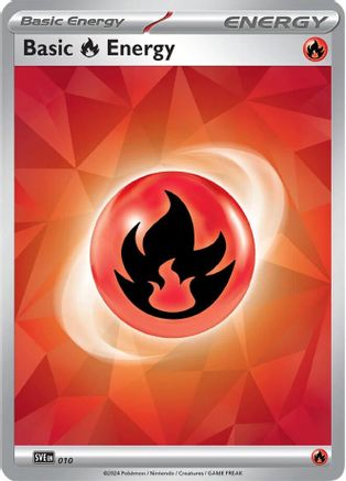 Basic Fire Energy - 010 10 - SVE Scarlet & Violet Energies