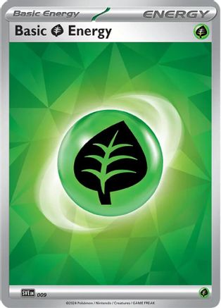 Basic Grass Energy - 009 9 - SVE Scarlet & Violet Energies