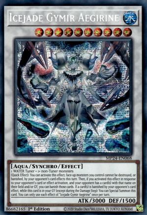 Icejade Gymir Aegirine (MP24-EN068) - 25th Anniversary Tin: Dueling Mirrors 1st Edition