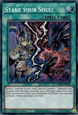 Stake your Soul! (MP24-EN142) - 25th Anniversary Tin: Dueling Mirrors 1st Edition
