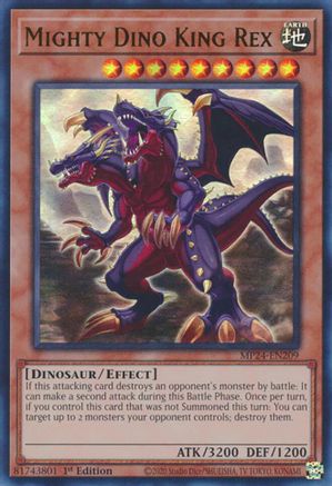 Mighty Dino King Rex (MP24-EN209) - 25th Anniversary Tin: Dueling Mirrors 1st Edition