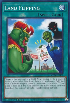 Land Flipping (MP24-EN327) - 25th Anniversary Tin: Dueling Mirrors 1st Edition