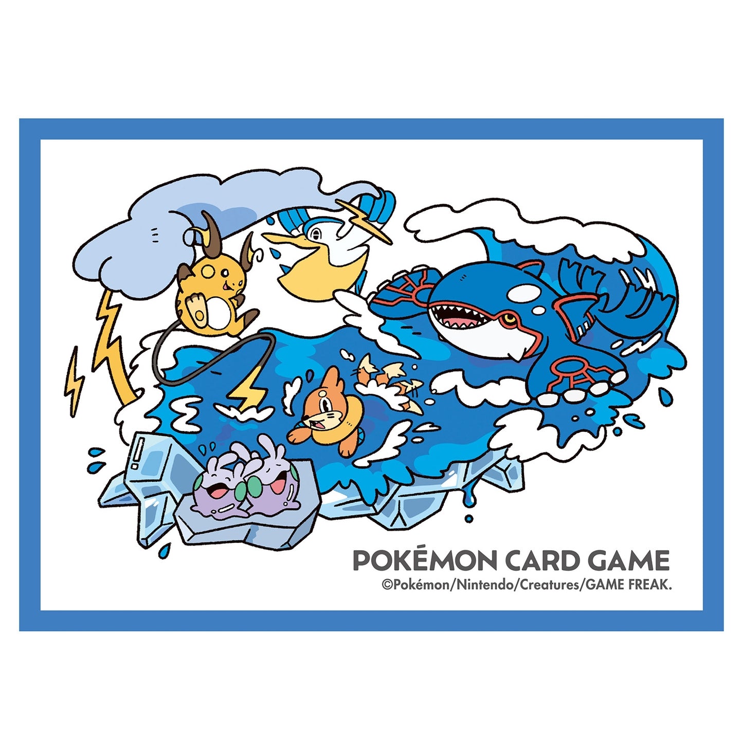 Pokémon Center Japan Official Sleeves: Rain Team Sleeves