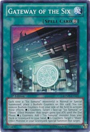 Gateway of the Six (RYMP-EN111) - Ra Yellow Mega Pack 1st Edition
