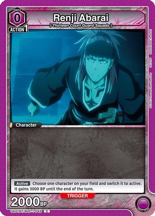Renji Abarai (045) (UE01BT/BLC-1-045) - UE01BT BLEACH ThousandYear Blood War