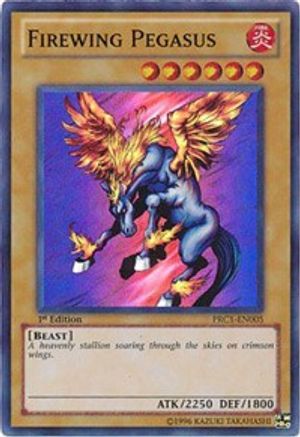 Firewing Pegasus (PRC1-EN005) - 2012 Premium Collection Tin 1st Edition
