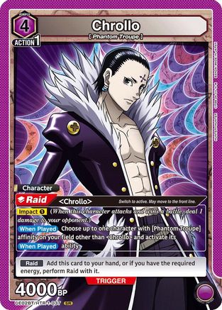 Chrollo (037) (UE02BT/HTR-1-037) - Hunter x Hunter Foil