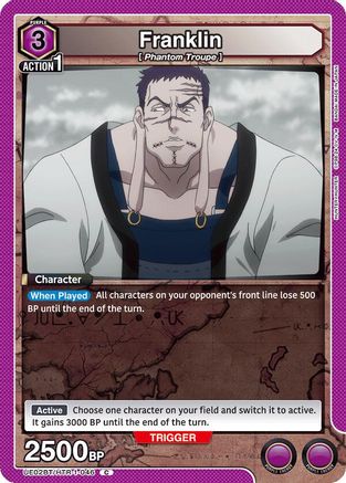 Franklin (UE02BT/HTR-1-046) - UE02BT HUNTER X HUNTER