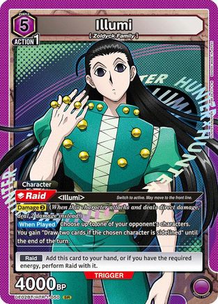 Illumi (050) (UE02BT/HTR-1-050) - Hunter x Hunter Foil