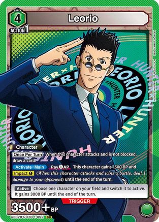 Leorio (092) (UE02BT/HTR-1-092) - Hunter x Hunter Foil