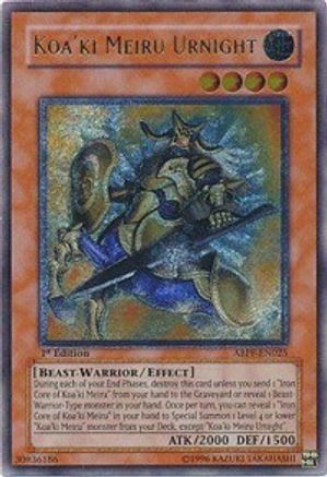 Koa'ki Meiru Urnight (UTR) (ABPF-EN025) - Absolute Powerforce 1st Edition