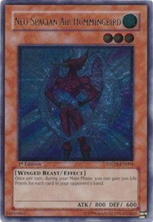 Neo-Spacian Air Hummingbird (UTR) (STON-EN004) - Strike of Neos 1st Edition