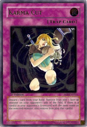 Karma Cut (UTR) (SOI-EN053) - Shadow of Infinity Unlimited