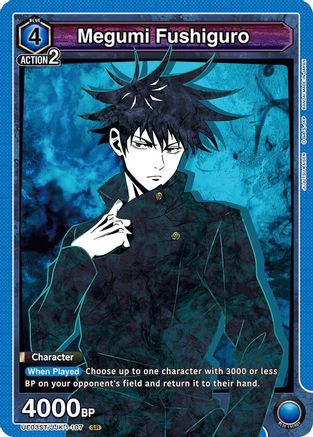 Megumi Fushiguro (107) (UE03ST/JJK-1-107) - Jujutsu Kaisen Starter Deck Foil